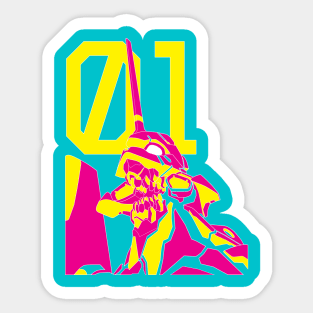 NEON EVA_01 Sticker